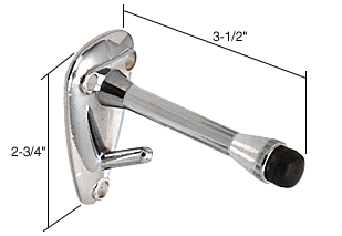 C.R. Laurence CRL Bumper Hook for Restroom Partitions | TP736