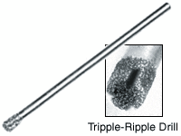 C.R. Laurence 1.4 mm Triple Ripple Diamond Drill - 6 pack | TRD146
