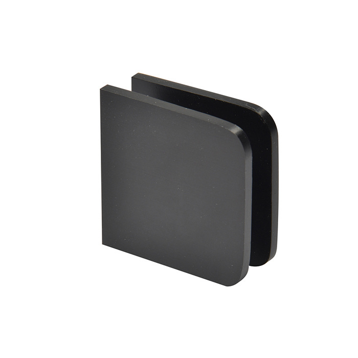 CRL Oil Rubbed Bronze Traditional Style Fixed Panel U-Clamp | UC770RB