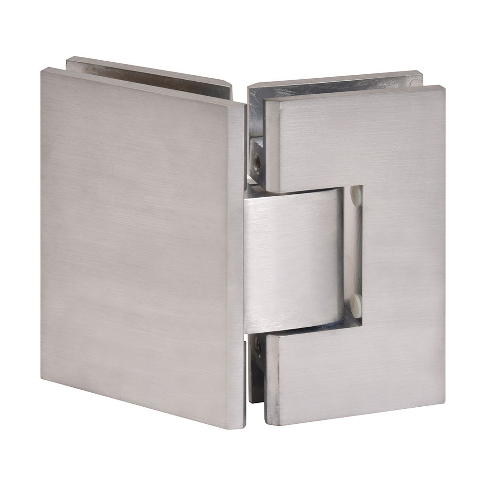 CRL Vienna 045 Series Brushed Chrome 135&amp;#176; Glass-to-Glass Hinge | V1E045BCH