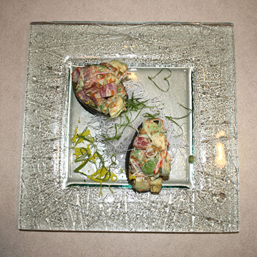 Venetian Cast Glass Square Platter - Bird Nest Edge Series - Large | VCG1153ML