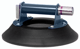 C.R. Laurence 10 in Woods N6450 Powr-Grip Concave Vacuum Cup with Metal Handle | W6450