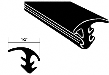 CRL-Automotive CRL Universal Windshield Filler Strip - 100 ft Roll | WFSR100