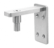 C.R. Laurence CRL Brushed Stainless Wall Mount Gate Pivot | WGP22BS
