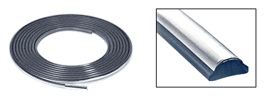CRL-Automotive CRL Chrome Lock Strip for 1973-1990 Chevy/GMC Truck Windshield - 16 ft | WLS848