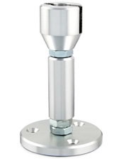 Wire Suspension Turnbuckle Adjustable, Shelf Clip, Barrel &amp; Wall Mount Bracket Assembly, Holds 1/8&quot; Panel  | GWSA2125