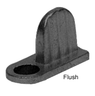C.R. Laurence CRL Flush Black Die Cast Window Screen Clip - Package | WSC310BL