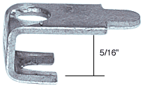 C.R. Laurence CRL 5/16&quot; Aluminum Casement Screen Clips - Bulk Package | WSC325M