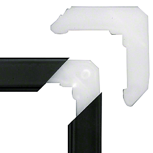 CRL Plastic Miter Cut Screen Frame Corners, 7/16&quot;
 | WSPC107