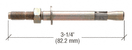 C.R. Laurence CRL Concrete Anchor for Cable System for 3/8&quot; to 1/2&quot; (10 to 12 mm) Glass  | Y12CA