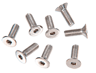 CRL Chrome Z-Clamp Screws - Package | ZCS5X15CH
