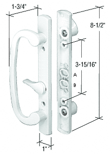 Sliding Glass Patio Door Hardware&#0058; Mortise Locks, Handles Sets, Pulls | C1280