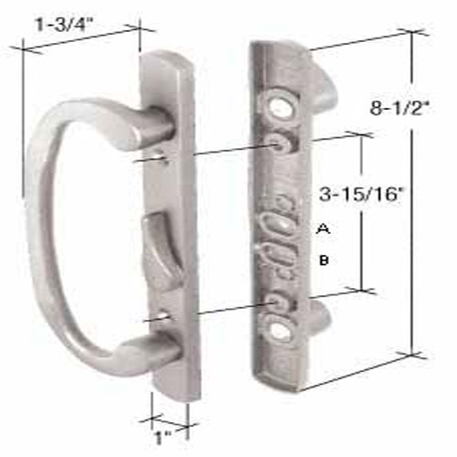 Sliding Glass Patio Door Hardware&#0058; Mortise Locks, Handles Sets, Pulls | C1282