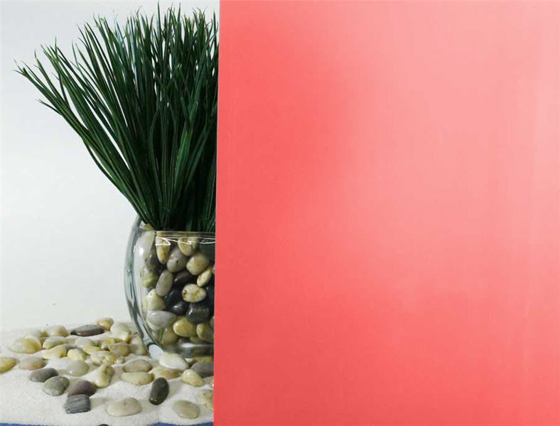Cherry Red Frosted Window Film  60&quot; Wide x 6.5 ft | REM0150760065