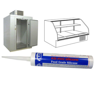 Clear Food Grade Silicone Sealant | Food Grade Silicone Caulk | FGSASI502C24
