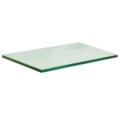10&quot; x 24&quot;  Tempered Glass Shelf 3/16&quot; Thick - Pack of 5 | TGS016C10