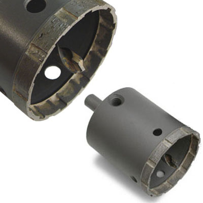 Continuous Turbo Dry/Wet Diamond Hole Saw with Carbide Pilot 1-3/8&quot; Diameter | GLCBT0137