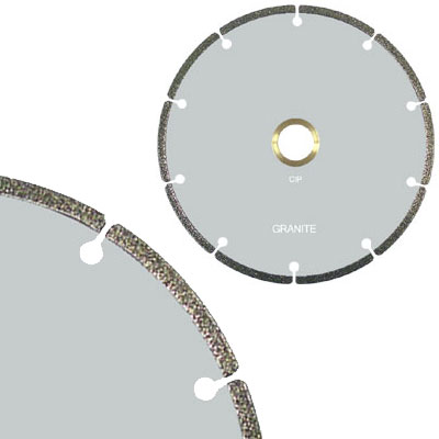 Electroplated Granite Cutting 4&quot; Blade | GLTEPG04
