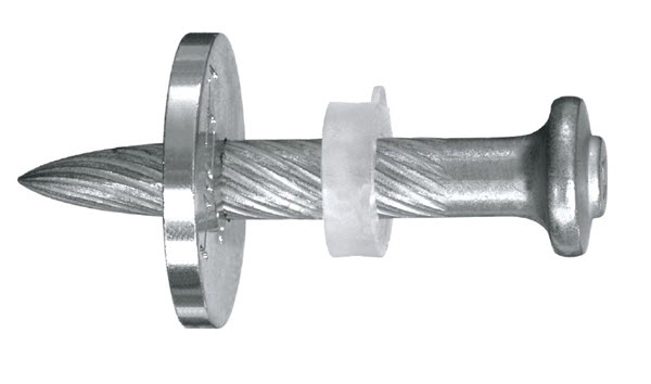 Hilti Powder Premium Fastener Cartridge With Washer X-U 22 P8 S15 - 7/8&quot; Shank Length - Single - Pack of 100 - 237370 | PFCXU2278100