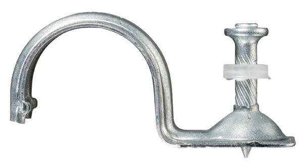 Hilti X-EMTC 3/4&quot; U22 Premium Conduit Clips with Pre-Mounted Premium X-U Fastener - .27 Caliber - Box of 100 - 226908 | XEMTC34U22PCC