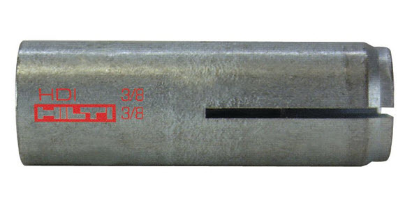 Hilti FLUSH Drop-in Anchor HDI-S Speed Thread Carbon Steel 3/4&quot; - 336932 - Box of 25 | FDAHDIS34CS