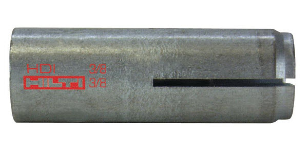 Hilti FLUSH Drop-in Anchor HDI Stainless Steel 303 3/4&quot; - 336434 - Box of 25 | FDAHDI34SS