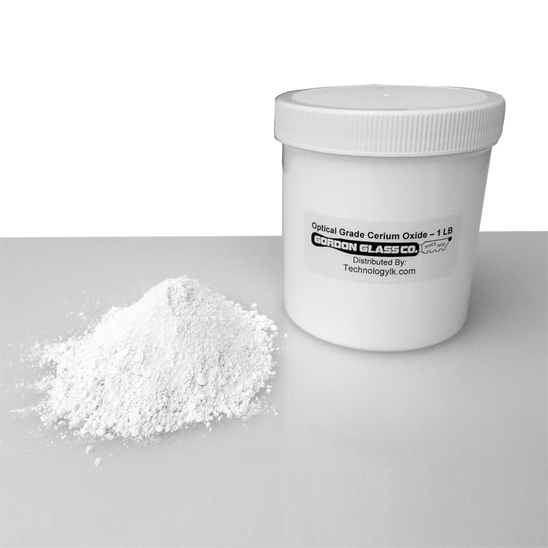 Optical Grade High Purity Cerium Oxide Polishing Compound | Optical Grade Cerium Oxide Glass Polish | COOG1LB