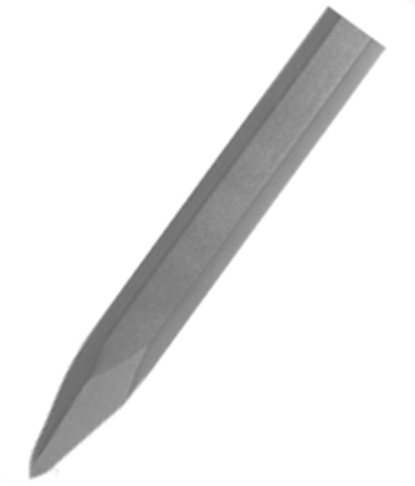 36&quot; OAL Relton BP-36MX Forged Hammer Tool Bull Points or Moil Points with SDS-Max Shank | RBP36MX