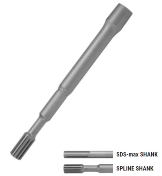 Relton SMXTL-10 Hammer Core Bits SDS-Max Shank with 10&quot; Drilling Depth | RSMXTL10