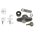 Bauer Side Access or Windoor Lock. Part# T500 (T-500) | Truck Cap Lock Side Access Window Handle for LEER A.R.E K127 Key | Tonneau Cap Cover Lock T-500 Handle for LEER Century (1 Pack)
