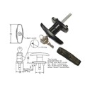 Gordon Glass&#174; Truck Cap T-Handle for Statewide Cap Doors with Dust Cover - Clockwise