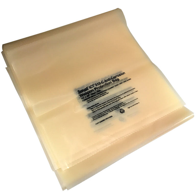 Zerust Multipurpose VCI Poly Bag - Plain End Closure - 14&quot; x 60&quot; | ZRVCIB146012